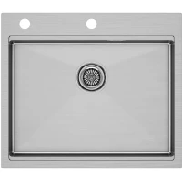 Кухонная мойка Paulmark Kroner-Pro нержавеющая сталь PM705951-BS
