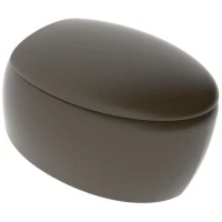 Унитаз подвесной GSG Touch TOWCSOSC018 безободковый, кофе матовый