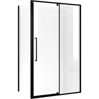 Душевой уголок Niagara NG-85-11AB-A80B-34 110x80 см, профиль черный матовый, стекло прозрачное