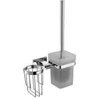 Ёршик с держателем освежителя воздуха Gappo G0710-1 настенный, хром