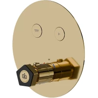 Термостат для ванны Newform Park Limited Edition 70439E.62.093 встраиваемый, золотой