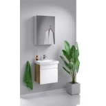 Изображение товара комплект мебели белый глянец/дуб балтийский 49,5 см aqwella smart srt0105db + um-mod50sl/1 + mc.04.05