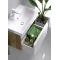 Комплект мебели белый глянец/дуб балтийский 49,5 см Aqwella Smart SRT0105DB + UM-MOD50SL/1 + MC.04.05 - 3