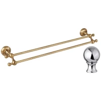 Полотенцедержатель Cezares Aphrodite APHRODITE-TD07-01-M 60,1 см, двойной, хром