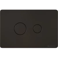 Кнопка смыва Artceram File 2.0 703.000.17 для инсталляции, черный матовый