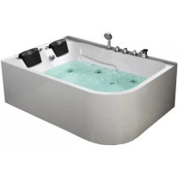 Акриловая гидромассажная ванна 170x120 см Frank F152R 2015110