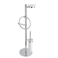 Комплект для туалета Cezares Olimp OLIMP-WBS-01-SW напольный, хром