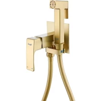 Гигиенический душ Raglo R02.54.03 со смесителем, золотой матовый