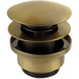 Изображение товара донный клапан универсальный veragio sbortis bronzo vr.sbr-8002.br