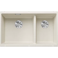 Кухонная мойка Blanco Subline 430/270-U InFino 527167 75,5x46 см, мягкий белый