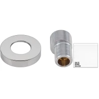 Отражатель с эксцентриком белый глянец Сунержа Tube 12-1507-0000