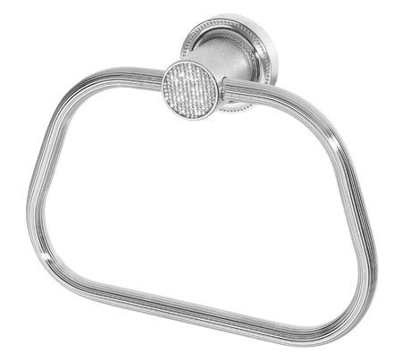 Кольцо для полотенец Bohem Royale Cristal 10925-CR кольцо для полотенец boheme royal cristal 10925 br