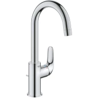 Смеситель для раковины Grohe Euroeco 24272001 CoolStart, с донным клапаном, хром