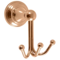 Крючок Rav Slezak Morava MKA0105Z тройной, для ванны, золотой