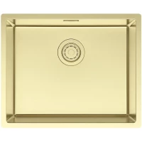 Кухонная мойка Paulmark Lassan LA54-LG 54x44 см, светлое золото