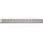 Декоративная решетка 1044 мм AlcaPlast Line глянцевый хром LINE-1050L - 1