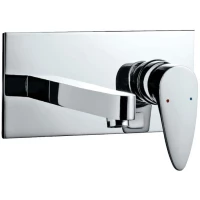 Смеситель для раковины Jaquar Vignette Prime VGP-CHR-81233K встраиваемый, без донного клапана, хром