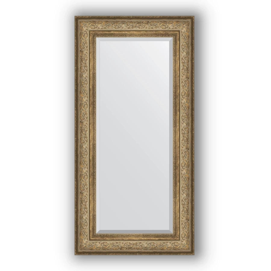 Зеркало 60x120 см виньетка античная бронза Evoform Exclusive BY 3503 зеркало 60x120 см evoform ledshine by 2698