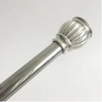 Карниз для ванны 100-180 см Carnation Home Fashions Englewood Chrome TSR-ENG/03