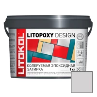 Litokol Litopoxy Design Колеруемая эпоксидная затирка (LD007M) 1 кг.