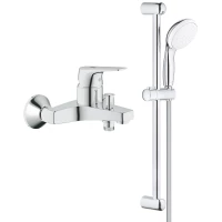 Смеситель для ванны Grohe BauFlow 23756000 + 27924001