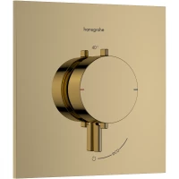 Термостат для душа Hansgrohe Ecostat Comfort E 33710990 встраиваемый, золотой