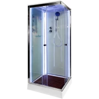 Душевая кабина 120x90x220 см Deto K402SLED прозрачное