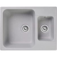 Кухонная мойка GranFest Quarz 09 61,7x47,8 см, серый