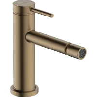 Смеситель для биде Hansgrohe Tecturis S 73201140 с донным клапаном, бронза