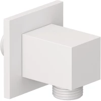 Подключение для душевого шланга Kludi A-QA 6554953-00 белый матовый