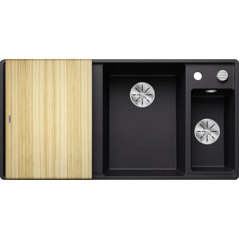 Кухонная мойка Blanco Axia III 6 S-F InFino черный 525855