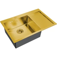 Кухонная мойка Zorg SH 7851-L BRONZE 78x51 см, бронза