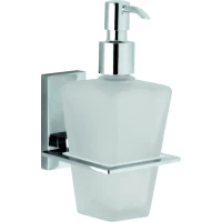 Дозатор для жидкого мыла Sanibano Agatha H9950/11CR настенный, хром