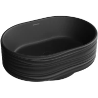 Раковина 50,5x36,6 см Kerama Marazzi Sabbia SA.wb.50\BLK.M