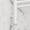 Полотенцесушитель электрический 500x500 белый глянец МЭМ левый Сунержа Богема с полкой 3.0 12-5806-5050 - 3