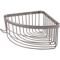 Полка для ванной Rav Slezak Colorado COA0801MGL 20,5x20,5 см, угловая, оружейная сталь