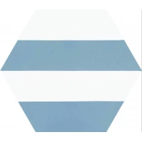 Керамогранит Codicer Hex. Porto Capri Blue 25x22