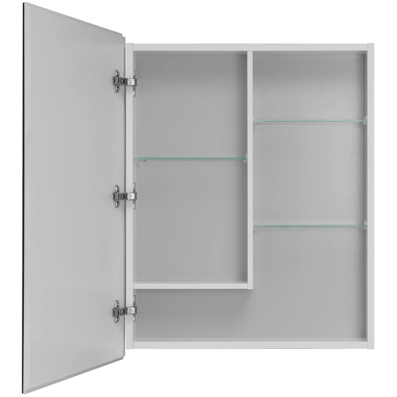 Зеркальный шкаф 59,8x75 см белый глянец L/R Акватон Лондри 1A278502LH010