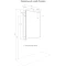 Зеркальный шкаф 59,8x75 см белый глянец L/R Акватон Лондри 1A278502LH010 - 7