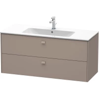 Тумба базальт матовый 122 см Duravit Brioso BR410404343