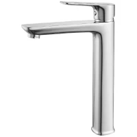 Смеситель для раковины Rossinka RS27 RS27-14 без донного клапана, хром