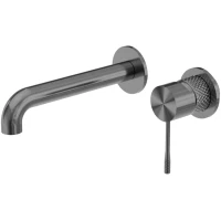 Смеситель для раковины Feramolli Sole S667-20GB встраиваемый, графит матовый