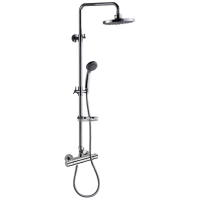 Душевая система с термостатом 200 мм Excellent Rain Clear ARAC.SY.881CT-N