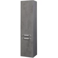 Пенал Bellezza Луиджи 4629204182426 подвесной L, серый