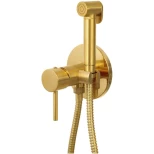 Изображение товара гигиенический душ remer x style x65wbg со смесителем, золотой матовый