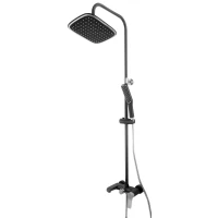 Душевая система 255x190 мм Esko ST200Black