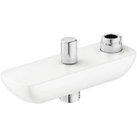 Излив для смесителя 10 см белый матовый/хром Gustavsberg Estetic GB4163886041