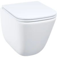 Унитаз подвесной IDDIS Torr TOQFDSEi25 безободковый, торнадо, с сиденьем микролифт, белый