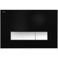 Кнопка смыва Mepa Orbit 421864 для инсталляции, бриллиант черный/хром