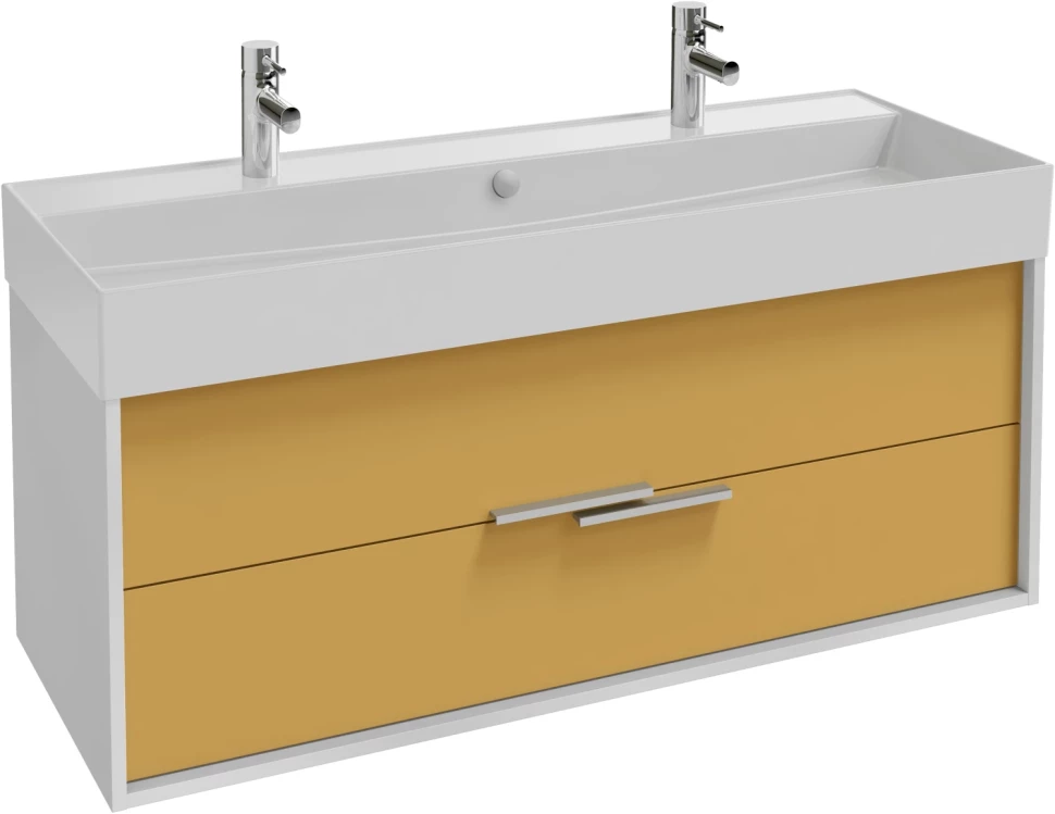 

Тумба белый/императорский желтый глянец 119,9 см Jacob Delafon Vivienne EB1586-N18-G1N